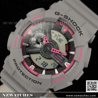 Casio G-Shock Matte Finish Analog Digital Display Watch GA-110TS-8A4, GA110TS