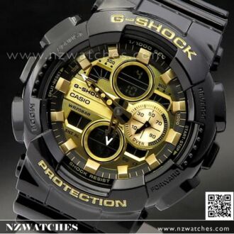 Casio G-Shock Analog Digital Gold Watch GA-140GB-1A1, GA140GB