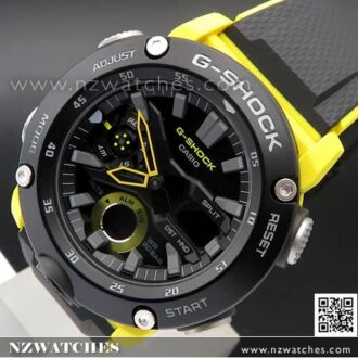 Casio G-Shock Carbon Core Guard Structure Watch GA-2000-1A9, GA2000