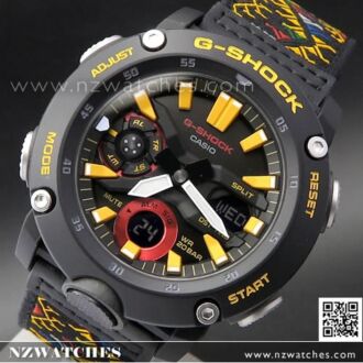 Casio G-Shock Bhutan Textile Limited Watch Set GA-2000BT-1A, GA2000BT