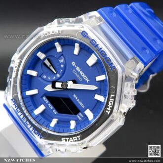 Casio G-Shock HIDDEN COAST Transparent Resin Watch GA-2100HC-2A, GA2100HC