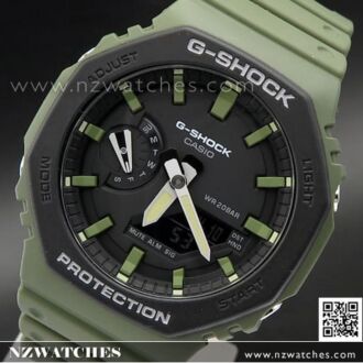 Casio G-Shock Carbon Core Guard Utility Colour Edition Watch GA-2110SU-3A, GA2110SU