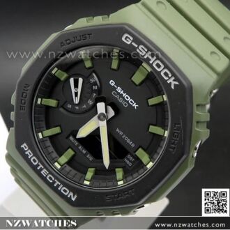 Casio G-Shock Carbon Core Guard Utility Colour Edition Watch GA-2110SU-3A, GA2110SU