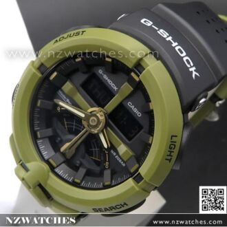 Casio G-Shock Analog Digital Dual Coil Motor 200M Sport Watch GA-500P-3A, GA500P