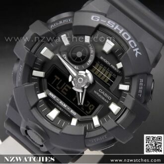 Casio G-Shock Analog Digital 200M Super illuminator Sport Watch GA-700-1B, GA700