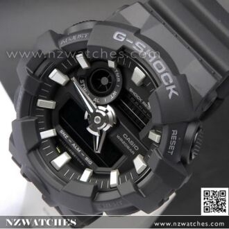 Casio G-Shock Analog Digital 200M Super illuminator Sport Watch GA-700-1B, GA700