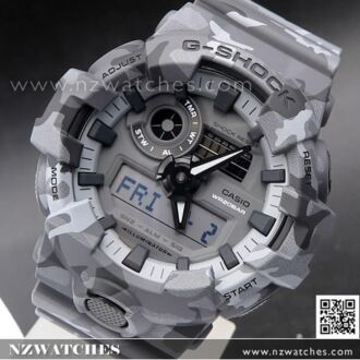 Casio G-Shock Analog Digital Super illuminator Camouflage Watch GA-700CM-2A, GA700CM