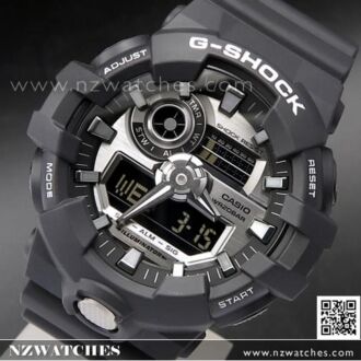 Casio G-Shock Analog Digital 200M Super illuminator Sport Watch GA-710-1A, GA700
