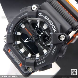 Casio G-Shock Orange Nylon Strap Watch GA-900C-1A4, GA900C