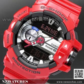 Casio G-Shock Bluetooth G'Mix Music Control 200M Sport Watch GBA-400-4A, GBA400