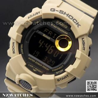 Casio G-Shock G-SQUAD Bluetooth Fitness Step Tracker Watch GBD-800-7, GBD800