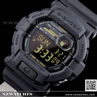 Casio G-Shock Vibration Alert 200M World time Sport Watch GD-350-1B, GD350