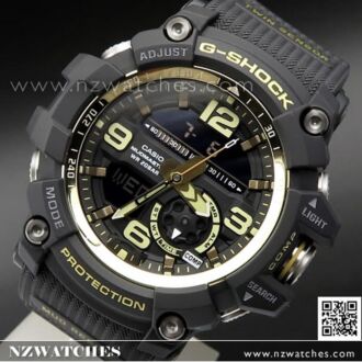 Casio G-Shock Mudmaster Master of G Twin Sensor Sport Watch GG-1000GB-1A, GG1000