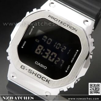 Casio G-Shock Stainless Steel Bezel Watch GM-5600-1, GM5600