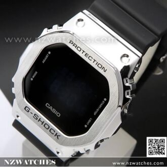 Casio G-Shock Stainless Steel Bezel Watch GM-5600-1, GM5600