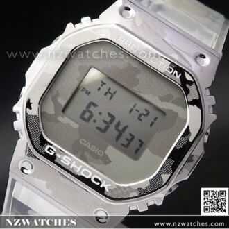 Casio G-Shock Semi-Transparent Camouflage Watch GM-5600SCM-1