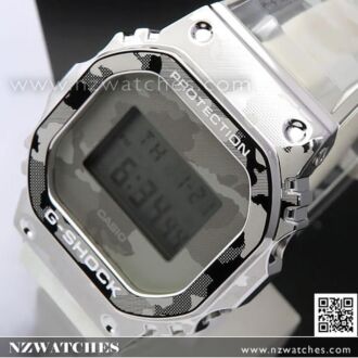 Casio G-Shock Semi-Transparent Camouflage Watch GM-5600SCM-1
