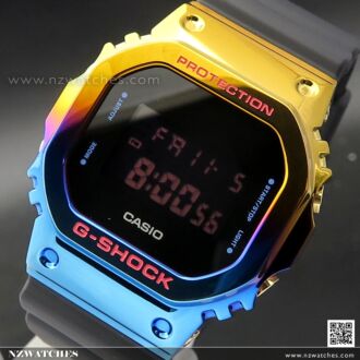 Casio G-Shock Metal Bezel Rainbow Ion Plating Watch GM-5600SN-1