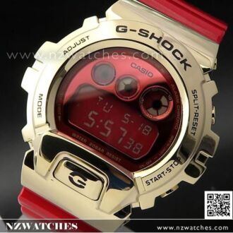 Casio G-Shock Red and Gold Metal Covered Ltd Watch GM-6900CX-4, GM6900CX