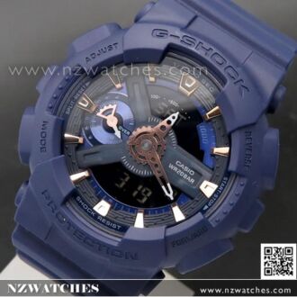 Casio G-Shock S Series Matte Blue Sport Watch GMA-S110CM-2A, GMAS110CM