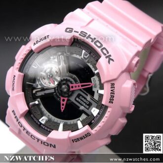 Casio G-Shock S Series Rose Motif Band Ladies Watch GMA-S110F-7A, GMAS110F