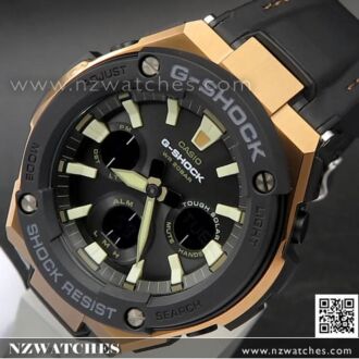 Casio G-Shock G-Steel Layer Guard Structure Tough Solar Mens Watch GST-S120L-1A, GSTS120L