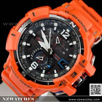 Casio G-Shock GRAVITYMASTER Solar Wave Multiband 6 Watch GW-A1100R-4A, GWA1100R