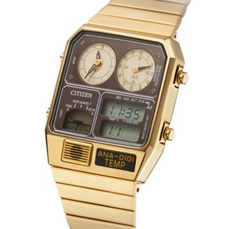 Citizen Vintage Retro Ana-digi Temp Unisex Watch JG2103-72X