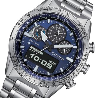 Citizen Promaster Skyhawk Eco-Drive U830 Blue Dial Watch JV2000-51L
