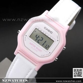 Casio Ladies Kids Leather Band Digital Watch LA-11WL-4A, LA11WL