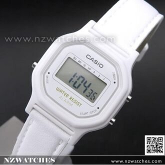 Casio Ladies Kids Leather Band Digital Watch LA-11WL-7A, LA11WL