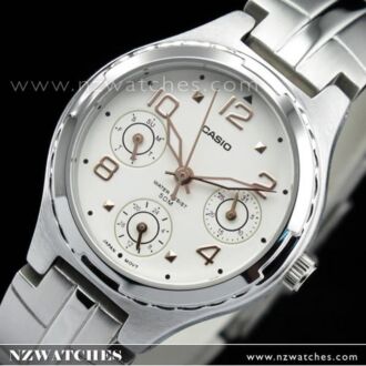 Casio Analog Metal Fashion Ladies Watch LTP-2064A-7A3V, LTP2064A