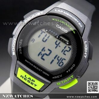 Casio Stopwatch Alarm Ladies Digital Watch LWS-1000H-1AV, LWS1000H