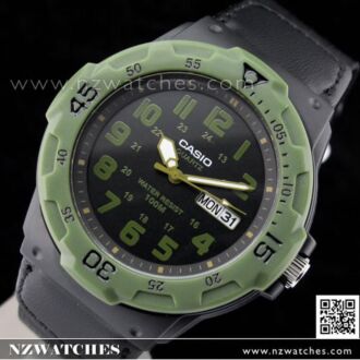 Casio Quartz Mens Analog  Military Cloth Band Watch MRW-200HB-1BV, MRW200HB