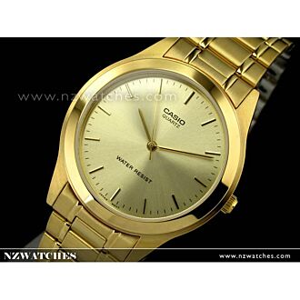 Casio Collection Gold Tone Men's Watch MTP-1128N-9A, MTP1128N