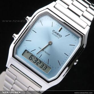 CASIO DIGITAL ANALOG VINTAGE WATCH AQ-230A-7B, AQ230A