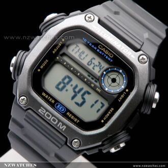 Casio Man Resin Band 200M Digital Watch DW-291HX-1A