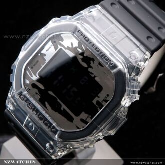 Casio G-Shock Camouflage Translucent Digital Watch DW-5600SKC-1, DW5600SKC