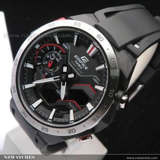 Casio Edifice Windflow Solar Bluetooth Black Resin Sport Watch ECB-2200P-1A