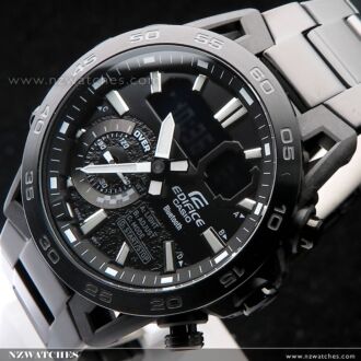 Casio Edifice SOSPENSIONE Bluetooth Mobile Link Smart Racing Watch ECB-40BK-1A