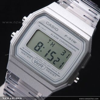 Casio Transparent Gray Digital Unisex Watch F-91WS-8DF