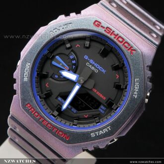 Casio -G-Shock Analog Digital Polarized Paint Watch GA-2100AH-6A, GA2100AH