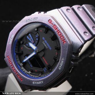 Casio -G-Shock Analog Digital Polarized Paint Watch GA-2100AH-6A, GA2100AH