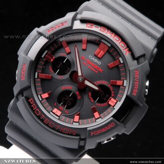 Casio G-Shock Solar Analog Digital Tokyo Street Scenes Watch GAS-100BMC-1A, GAS100BMC