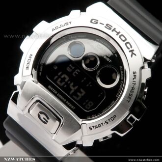 Casio G-Shock Silver Stainless Steel Case Sport Watch GM-6900-1, GM6900