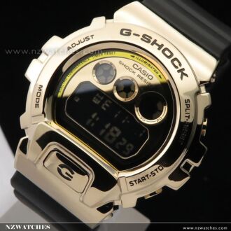 Casio G-Shock Gold-Tone Stainless Steel Case Sport Watch GM-6900G-9, GM6900G