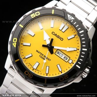 Casio Standard Analog Stainless Steel Quartz Mens Watch MTD-125D-9A, MTD125D