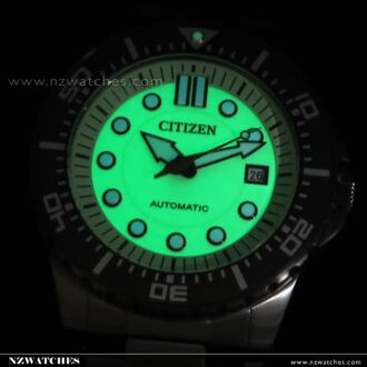 Citizen Green Luminous Dial Automatic Watch NJ0177-84X