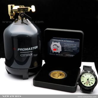 Citizen Promaster Fugu Limited 200m Green Luminous Dial Diver Watch NY0138-14X
