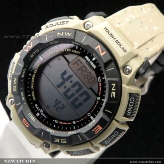 Casio ProTrek Climber Line Triple Sensor Solar Watch PRG-340SC-5